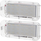 Ford C-MAX II Fiesta Mk7 Focus Mk2 FL Galaxy II Kuga Mondeo Mk4 S-MAX Licence plate light / lamp LED 2 pcs set