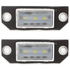 Ford Focus II C-MAX Licence plate light / lamp LED 2 pcs set