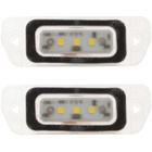 Mercedes W164 W251 X164 Licence plate light / lamp LED 2 pcs set