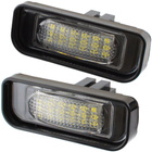 Mercedes W220 S-class 98-05 Licence plate light / lamp LED 2 pcs set