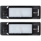 Nissan Micra II Note NV200 Pathfinder III Primera P12 Licence plate light / lamp LED 2 pcs set