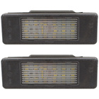 Nissan Navara Note Pathfinder Primera Licence plate light / lamp LED 2 pcs set