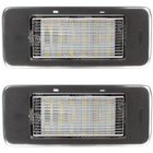 Opel Astra IV J ESTATE Zafira C Licence plate lights LED 2 pieces. set.