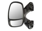 Renault Trafic II 2001- wing mirror electric heated Black Left