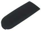 Seat Leon Armrest flap with button and upholstery set BLACK FABRIC