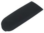Seat Toledo Armrest flap with button and upholstery set BLACK FABRIC