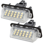 Toyota Auris Avensis Camry Corolla Prius Verso Yaris Licence plate lights LED 2 pieces. set.