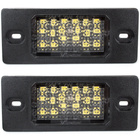 VW Bora Golf IV V station wagon Passat B5 FL Tiguan I Touareg I Porsche Cayenne I Licence plate light / lamp LED 2 pcs set