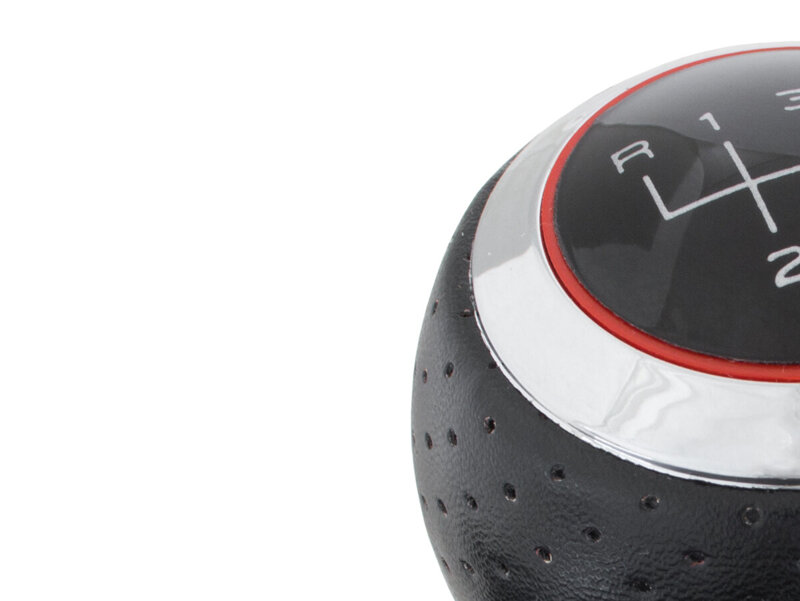 Audi A3 8L 96-03 Gear shift knob S-LINE black + CHROM 5 speed (R on the top)