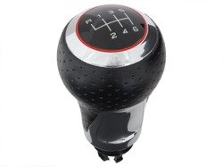 Audi A3 8L 96-03 Gear shift knob S-LINE black + CHROM 6 speed