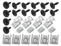 Audi A4 B8 07-15 Under engine cover clips 28pcs set