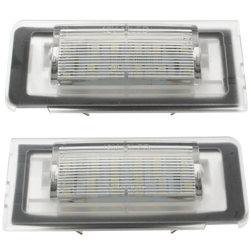 Audi TT 98-06 Licence plate light / lamp LED 2 pcs set