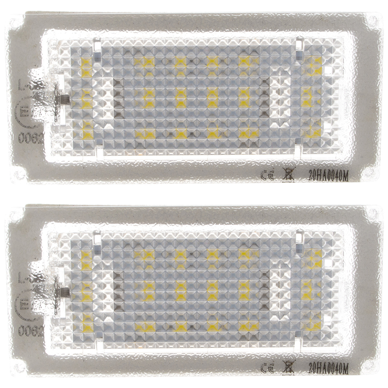 BMW 3 E46 03-06 2 door COUPE Licence plate light / lamp LED 2 pcs set