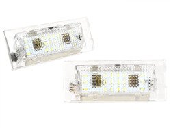 BMW X5 E53 X3 E83 Licence plate light / lamp LED 2 pcs set