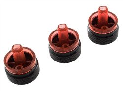 Citroen Xsara Picasso 99-04 Airflow adjustment knob Black 3 pcs set