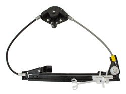 Fiat Punto 2012 2012- Rear window regulator (manual adjustment version) Left