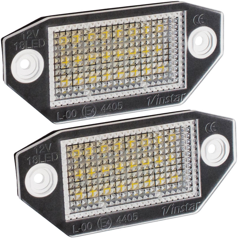 Ford Mondeo Mk3 III 00-07 Licence plate light / lamp LED 2 pcs set