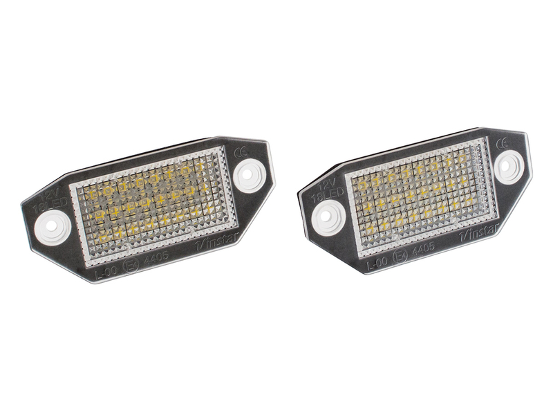 Ford Mondeo Mk3 III 00-07 Licence plate light / lamp LED 2 pcs set