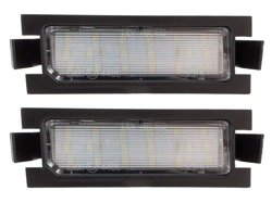 Hyundai i30 II Kia Ceed II Licence plate lights LED 2 pieces. set.