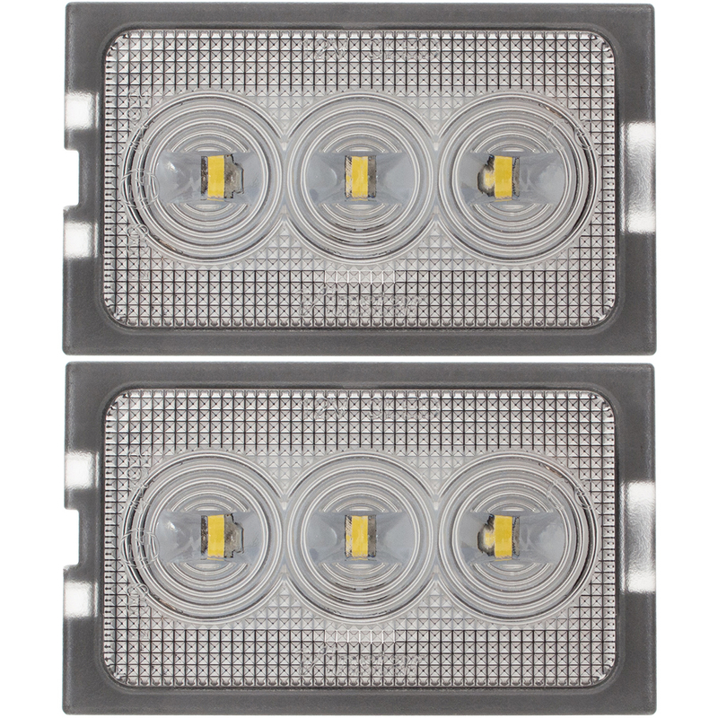 Land Rover Discovery III IV Freelander Range Rover Sport Licence plate lights LED 2 pieces. set.