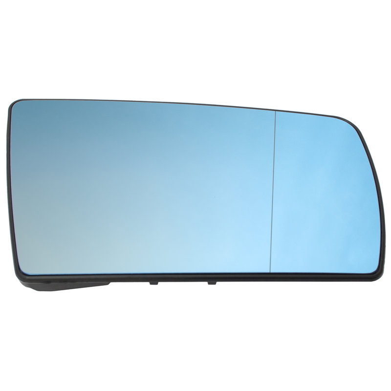 Mercedes W140 S-class 95-98 Mirror glass / mirror insert Heated BLUE Right