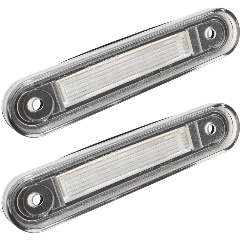 Mercedes W202 C-Klasa W124 W201 E-klasa Licence plate lights LED 2 pieces. set.