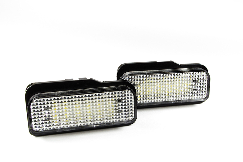 Mercedes W203 W211 W219 R171 Licence plate light / lamp LED 2 pcs set