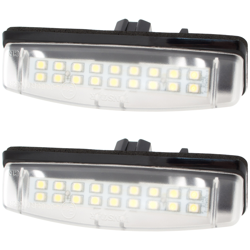 Mitsubishi Colt Plus Grandis Licence plate lights LED 2 pieces. set.