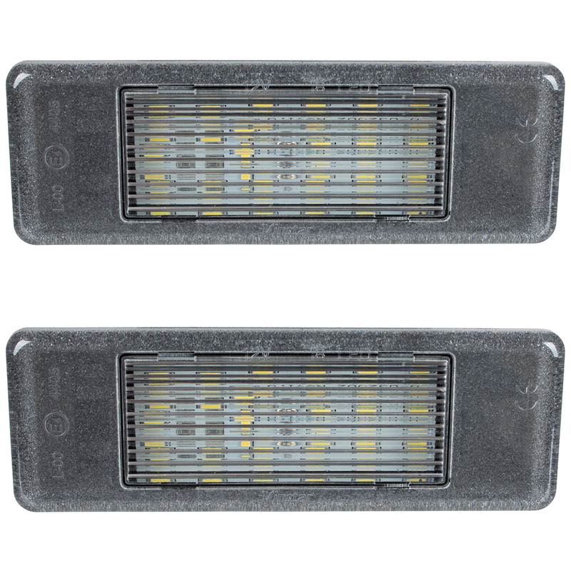 Nissan Qashqai 07-16 Juke 13-16 Licence plate light / lamp LED 2 pcs set