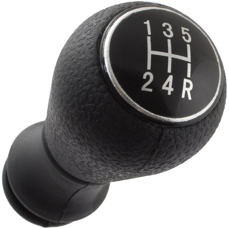 Peugeot 207 Gear shift knob BLACK + SILVER SCHEME