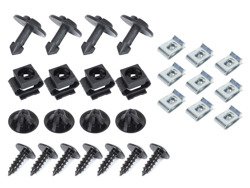 Seat Exeo / Exeo ST 2008- Under engine cover clips 28pcs set