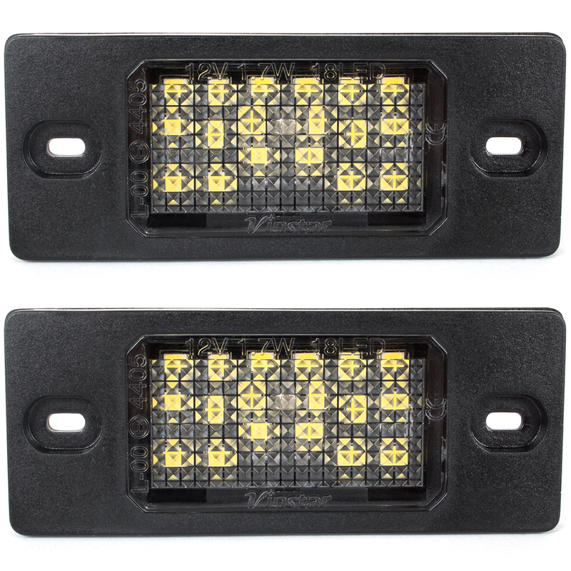 VW Golf V Passat B5 FL station wagon Licence plate light / lamp LED 2 pcs set