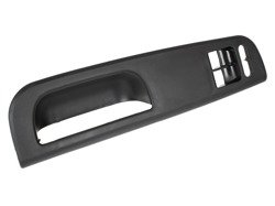 VW Passat B5 96-05 Door handle / grip BLACK front Left (Two windows)