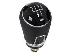 VW Passat B6 06-11 Gear shift knob BLACK LEATHER 5 Gear