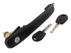 VW Sharan I 95-10 Exterior handle Front door Left (Short version) Spindle (Wide collar version)