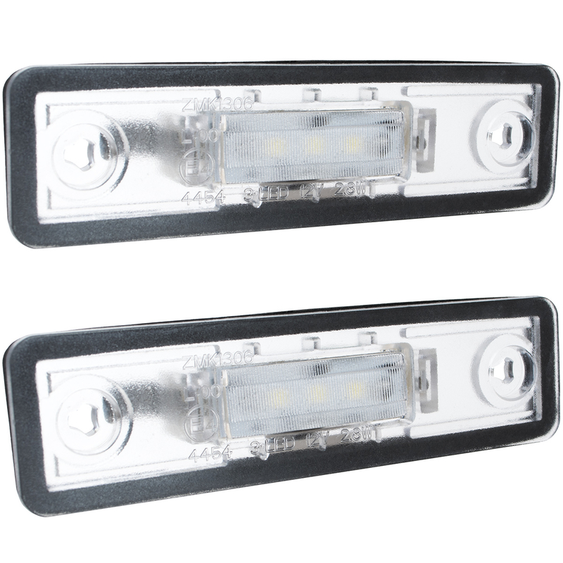 Vauxhall / Opel Astra F G Combo Corsa B C Omega A B Signum Tigra Vectra B Zafira A Licence plate light / lamp LED 2 pcs set