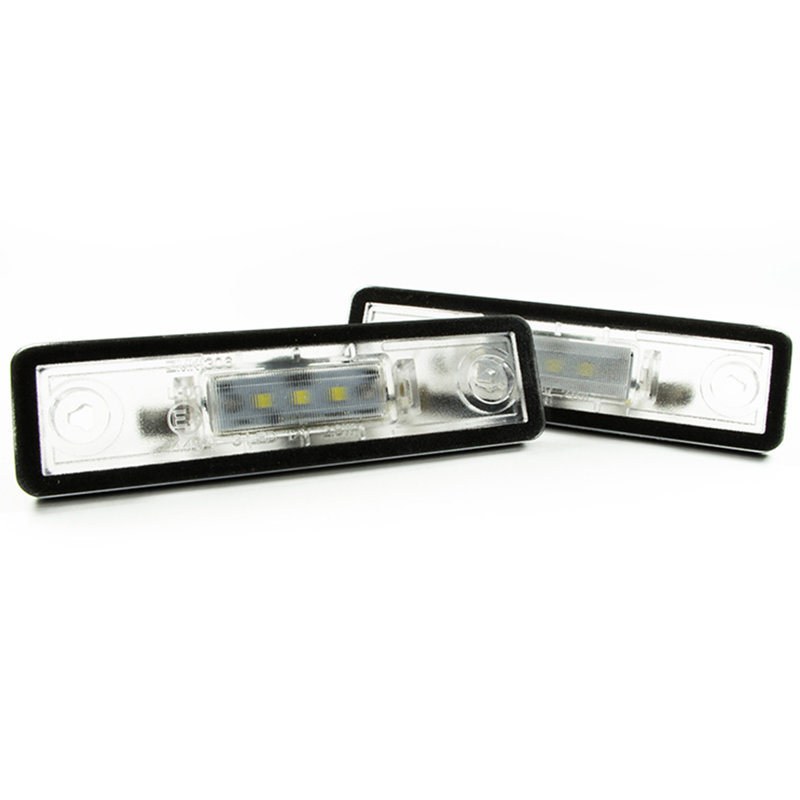 Vauxhall / Opel Astra F G Combo Corsa B C Omega A B Signum Tigra Vectra B Zafira A Licence plate light / lamp LED 2 pcs set