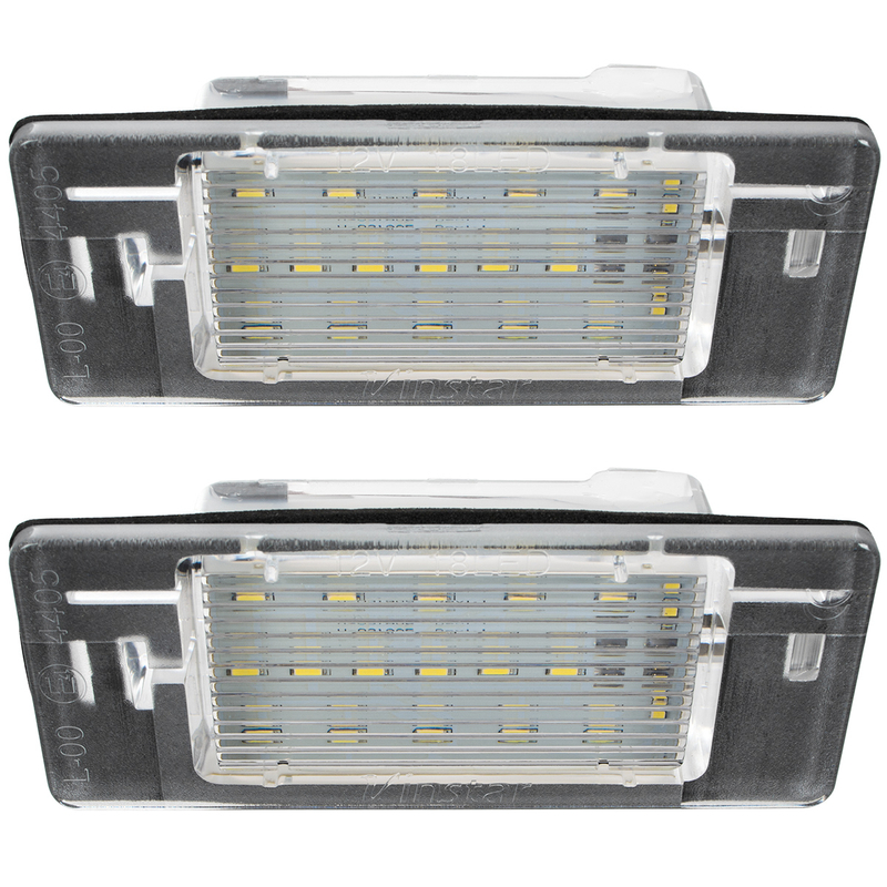 Vauxhall / Opel Vectra C station wagon 02-08 Licence plate light / lamp LED 2 pcs set