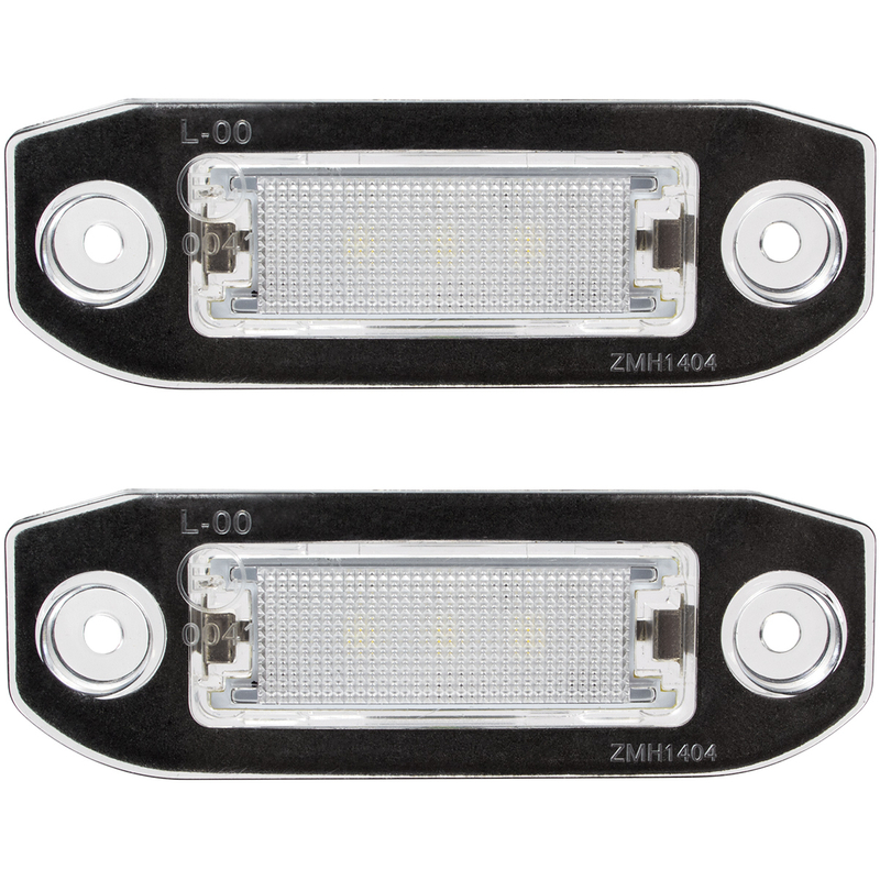 Volvo C30 S40 S60 S80 V50 V70 XC60 XC70 XC90 Licence plate light / lamp LED 2 pcs set