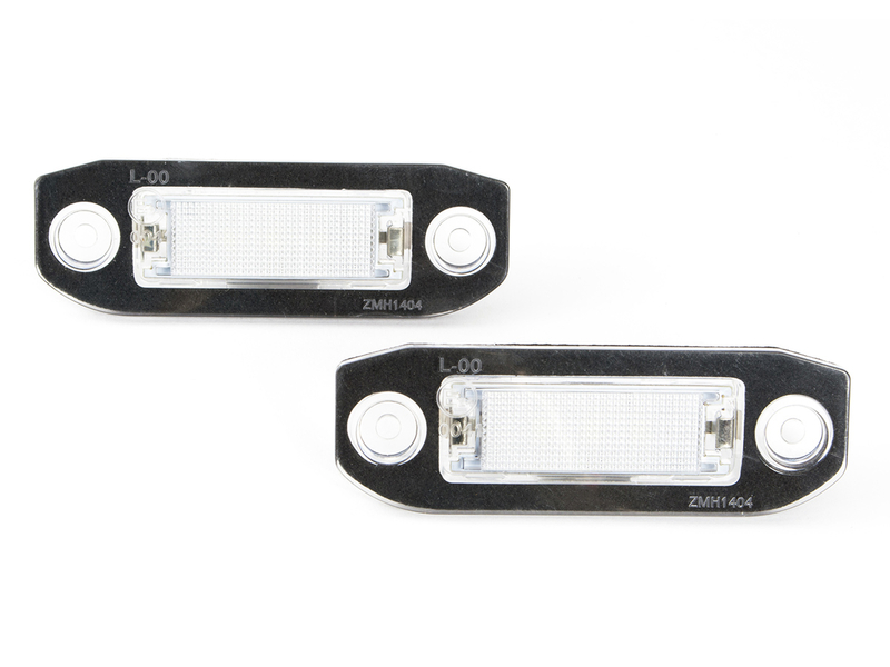 Volvo C30 S40 S60 S80 V50 V70 XC60 XC70 XC90 Licence plate light / lamp LED 2 pcs set