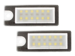 Volvo S60 S80 V70 XC70 XC90 Licence plate light / lamp LED 2 pcs set