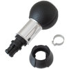 AUDI A3 8P 03-12 GEAR SHIFT KNOB BLACK CHROME RING - 5G