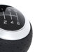 Audi A3 8L 96-03 Gear shift knob BLACK + SILVER 6 Gears