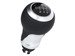 Audi A6 C6 04-08 Gear shift knob BLACK + SILVER 6 Gears