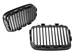 BMW 3 E36 90-96 Radiator grill / air intake Left + Right set BLACK