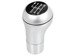 BMW E39 E46 E53 E60 E61 E81 E82 E83 E85 E87 E90 E91 E92 E93 Gear shift knob SILVER+CHROM 6 Gears