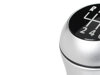 BMW E39 E46 E53 E60 E61 E81 E82 E83 E85 E87 E90 E91 E92 E93 Gear shift knob SILVER+CHROM 6 Gears