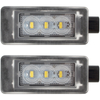 Citroen C5 III 2008- Licence plate lights LED 2 pieces. set.