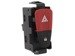 Dacia Sandero II 2012- Hazard warning switch / warning lamp button red + door lock function