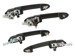 Fiat Brava 95-01 handles 4 pcs set